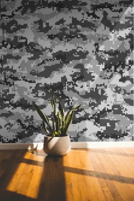 Fototapeta Kamuflaż zimowy