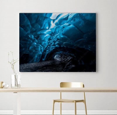 Obraz na płótnie Jaskinie lodowe na Islandii