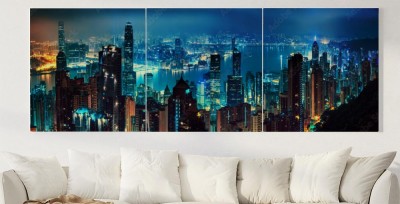 Obraz na płótnie Panorama Hongkongu