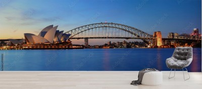 Fototapeta Panorama miejska Australijskiego miasta