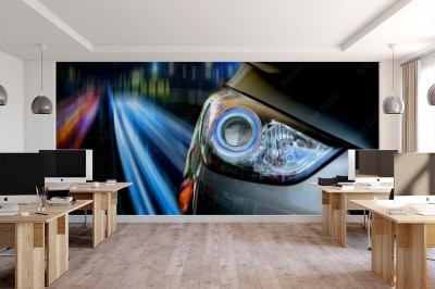 Fototapeta Światła przednie