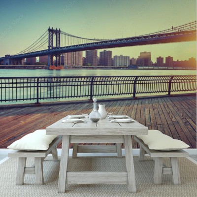 Fototapeta Manhattan przed zmierzchem