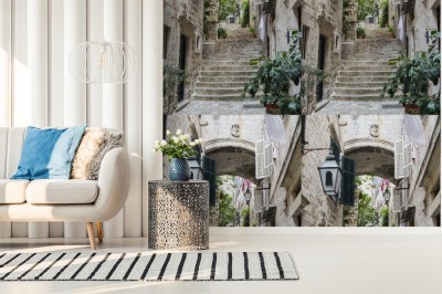 Fototapeta Schody na Starym Mieście w Dubrowniku