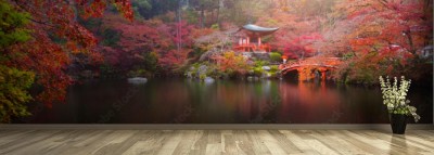 Fototapeta Świątynia Daigo-ji jesienią