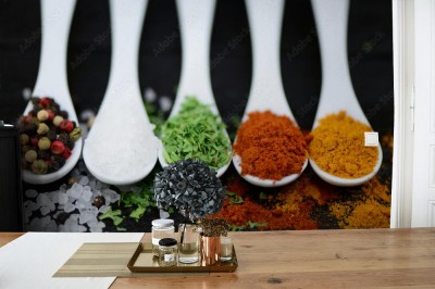 Fototapeta Aromatyczne przyprawy