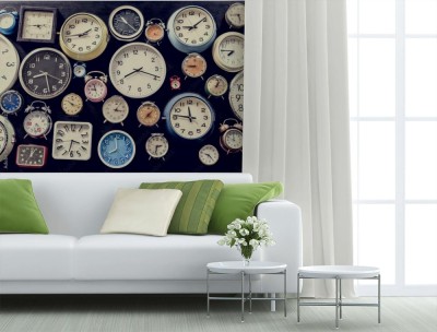 Fototapeta Punktualne narzędzie analogowego zegara retro