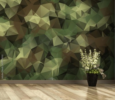 Fototapeta Abstrakcyjne tło kamuflażu wojskowego