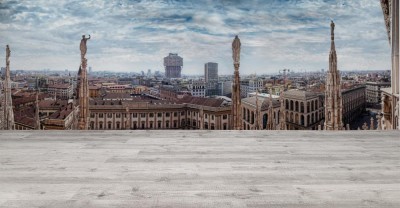 Fototapeta Miasto Mediolan i jego architektura