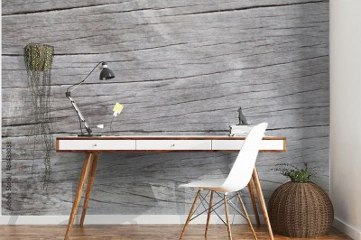 Fototapeta Szare drewniane tło