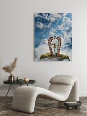 Obraz na płótnie Wojowniczy Anioł