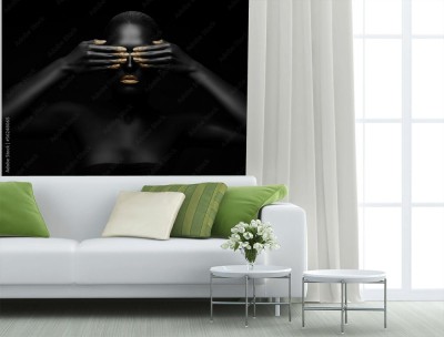 Fototapeta czarna Perła