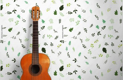 Tapeta z dekoracyjną teksturą wiosny