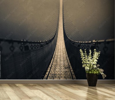 Fototapeta Piękny tajemniczy most 3D