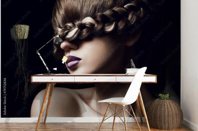 Fototapeta Kreatywna fryzura