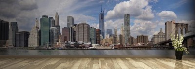 Fototapeta Nowy Jork - Panorama na Manhattanie