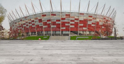 Fototapeta Stadion Narodowy Warszawa - Polska