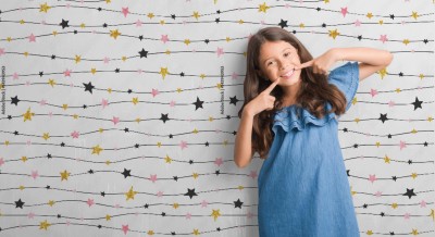 Tapeta Gwiazdki w linii