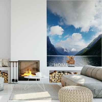 Fototapeta Jezioro Lovatnet