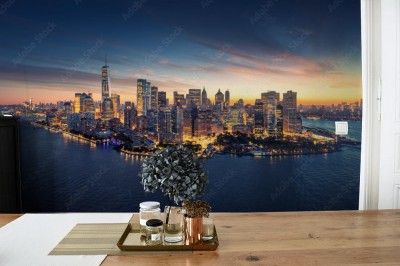 Fototapeta Nowy Jor by night