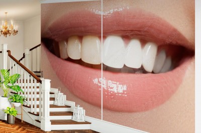 Fototapeta Opieka stomatologiczna i wybielanie zębów