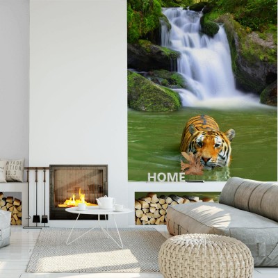 Fototapeta Tygrys syberyjski w wodzie