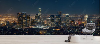 Fototapeta Los Angeles nocą