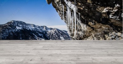 Fototapeta Zimowy krajobraz górski
