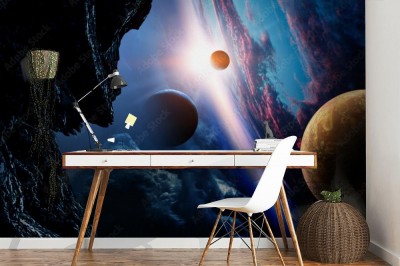 Fototapeta Abstrakcjonistyczne planety