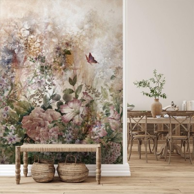 Fototapeta Akwarelowe Kwiaty