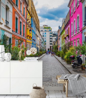 Fototapeta Piękna Paryska ulica