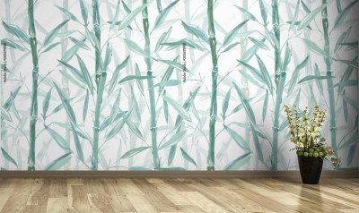 Fototapeta Liście w afrykańskim stylu