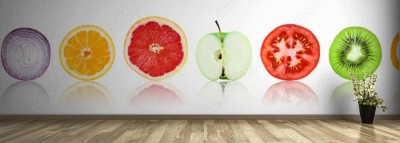 Fototapeta Owocowa panorama do kuchni