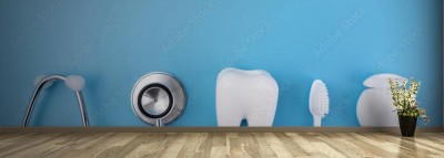 Fototapeta Ściana u dentysty