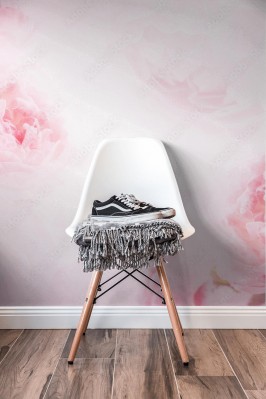 Fototapeta Słodkie różowe kwiaty róży na romantycznym tle