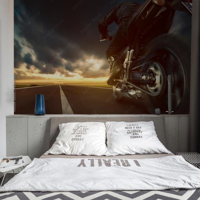 Fototapeta Przyspieszenie motocykla