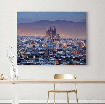Obraz na płótnie Barcelona w Hiszpanii