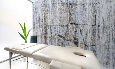 Fototapeta Wodospad w salonie spa