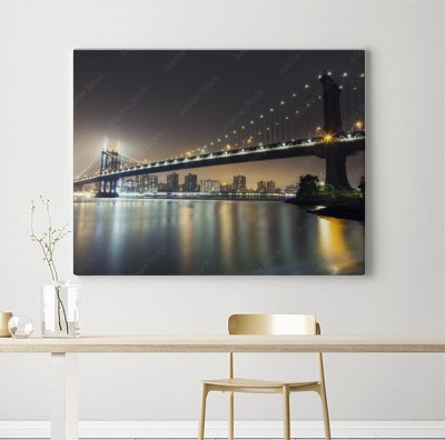 Obraz na płótnie Nowy Jork i Manhattan Bridge