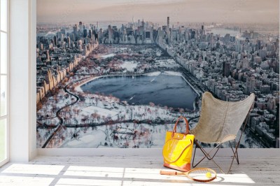 Fototapeta Zaśnieżony Nowy Jork