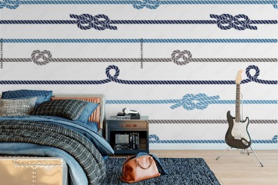 Tapeta z modnym wzorem do sypialni