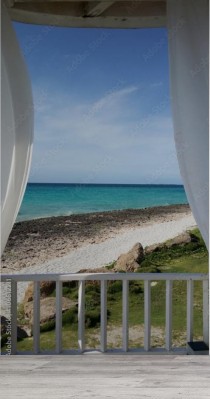 Fototapeta Dom na plaży