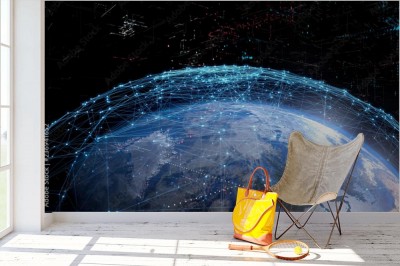 Fototapeta Globalna sieć