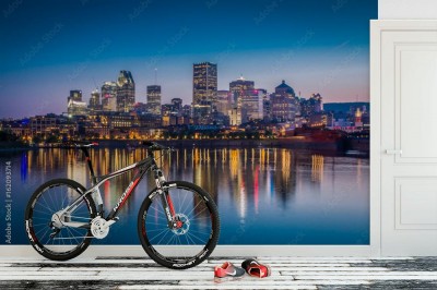 Fototapeta Montreal tuż przed świtem