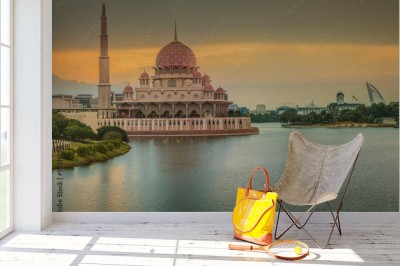 Fototapeta Zachód słońca nad Kuala Lumpur