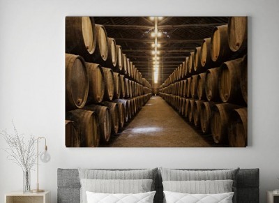 Obraz na płótnie Piwniczka win