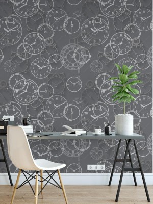 Tapeta Wzór z Zegarów Tarczowych