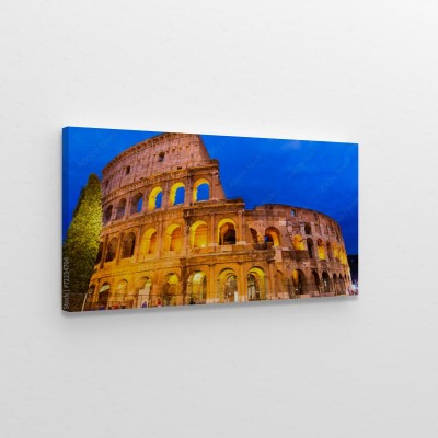 Obraz na płótnie Zmierzch Koloseum, Rzym, Włochy