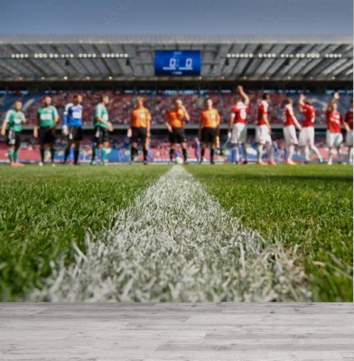 Fototapeta Stadion przed meczem