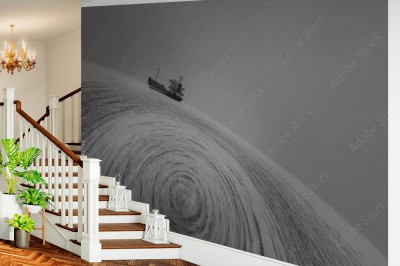 Fototapeta Statek w ruchu