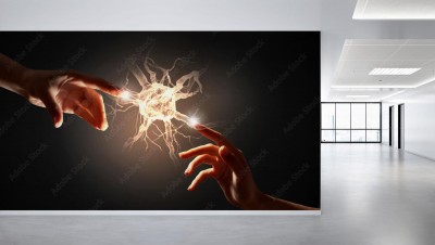 Fototapeta Umysł i sygnały mentalne